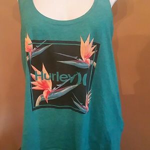 Hurley teal tank